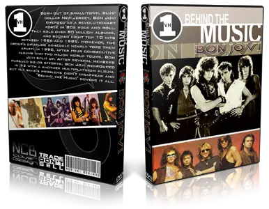 Artwork Cover of Bon Jovi Compilation DVD Behind The Music Proshot