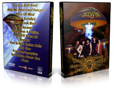Artwork Cover of Boston 1979-06-17 DVD East Rutherford Audience