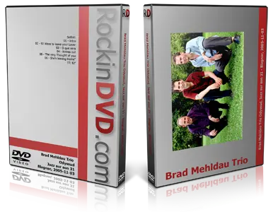 Artwork Cover of Brad Mehldau 2005-11-03 DVD Blagnac Proshot