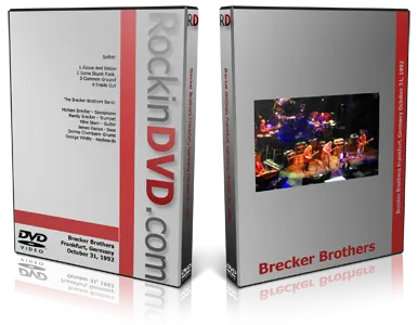 Artwork Cover of Brecker Brothers 1992-10-31 DVD Frankfurt Proshot