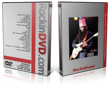 Artwork Cover of Buckethead 2008-10-26 DVD Lauderdale Proshot