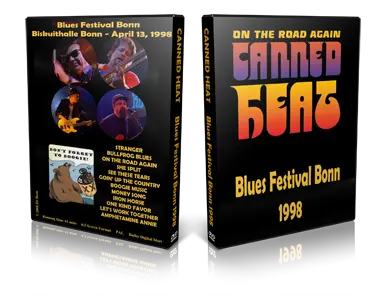 Artwork Cover of Canned Heat 1998-04-13 DVD Rockpalast Proshot