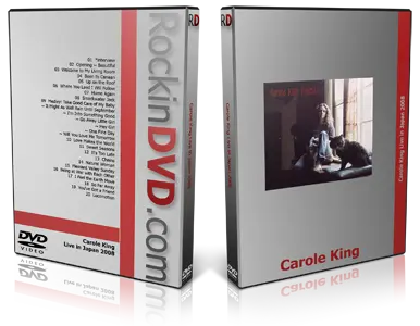 Artwork Cover of Carole King 2008-11-11 DVD Tokyo Proshot