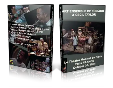 Artwork Cover of Cecil Taylor 1984-10-30 DVD Paris Proshot