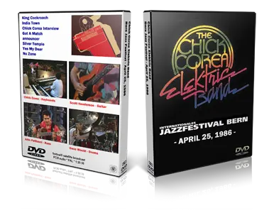 Artwork Cover of Chick Corea Elektric Band 1986-04-25 DVD Bern Proshot