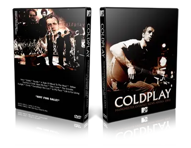 Artwork Cover of Coldplay 2002-10-11 DVD Manchester Proshot