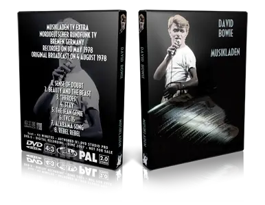 Artwork Cover of David Bowie 1978-05-30 DVD Musikladen Proshot