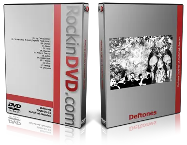 Artwork Cover of Deftones 2000-06-15 DVD Hultsfred Proshot