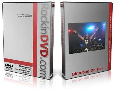 Artwork Cover of Dimebag Darrell 1993-06-03 DVD Arlington Audience