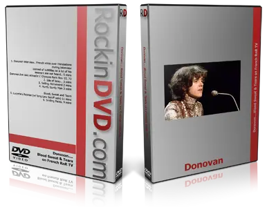 Artwork Cover of Donovan 1970-11-21 DVD Paris Proshot