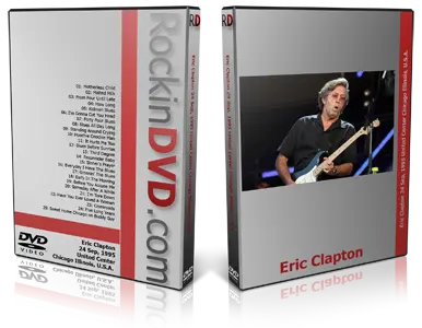 Artwork Cover of Eric Clapton 1995-09-24 DVD Chicago Audience