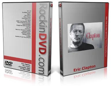 Artwork Cover of Eric Clapton 1998-05-12 DVD Cincinnati Audience