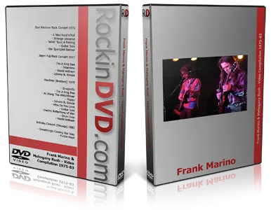 Artwork Cover of Frank Marino Compilation DVD Various Videos 1975 1983 Proshot