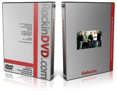 Artwork Cover of Galactic 2008-08-08 DVD Deerfields Audience