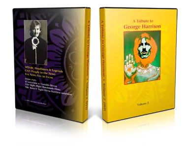 Artwork Cover of George Harrison Compilation DVD Tribute to George Harrison Volume II Proshot