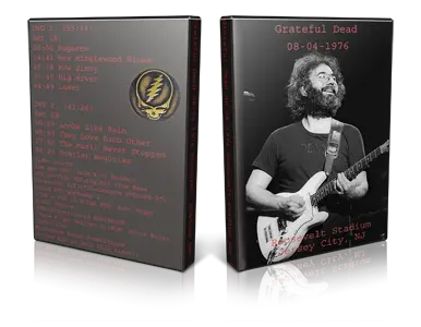 Artwork Cover of Grateful Dead 1976-08-04 DVD Jersey City Proshot