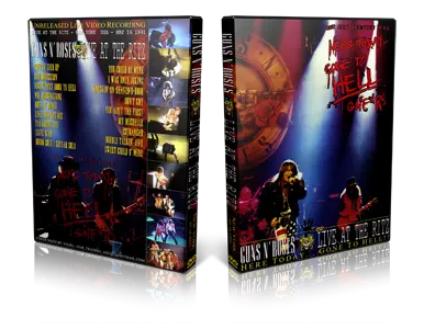 Artwork Cover of Guns N Roses 1991-05-16 DVD New York City Audience
