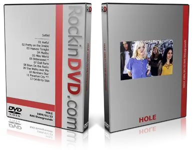 Artwork Cover of Hole 1999-01-23 DVD Sydney Proshot