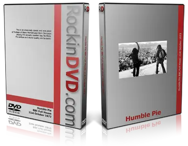 Artwork Cover of Humble Pie 1972-10-21 DVD BBC TV Proshot