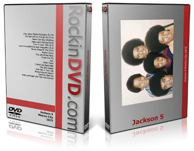 Artwork Cover of Jackson 5 Compilation DVD Live Concert in Mexico Proshot