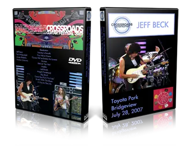 Artwork Cover of Jeff Beck 2007-07-28 DVD Bridgeview Proshot