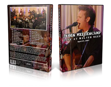 Artwork Cover of John Mellencamp 2007-04-27 DVD Washington Proshot