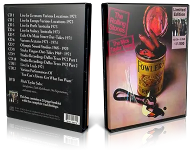 Artwork Cover of Mick Taylor 1993-11-06 DVD Buenos Aires Proshot