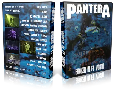 Artwork Cover of Pantera 1995-12-31 DVD Worth Audience