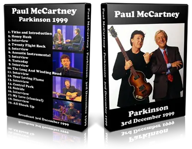 Artwork Cover of Paul McCartney 1999-12-03 DVD BBC TV Proshot