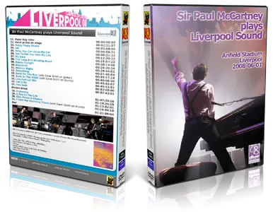 Artwork Cover of Paul McCartney 2008-06-01 DVD Liverpool Proshot