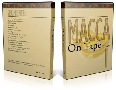 Artwork Cover of Paul McCartney Compilation DVD Macca On Tape Volumes II Proshot