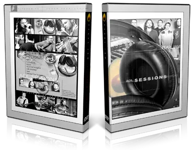 Artwork Cover of Pearl Jam Compilation DVD AOL Sessions 2000 Proshot
