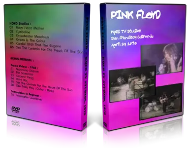 Artwork Cover of Pink Floyd 1970-04-29 DVD San Francisco Proshot