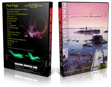 Artwork Cover of Pink Floyd 1989-07-15 DVD Venezia Proshot