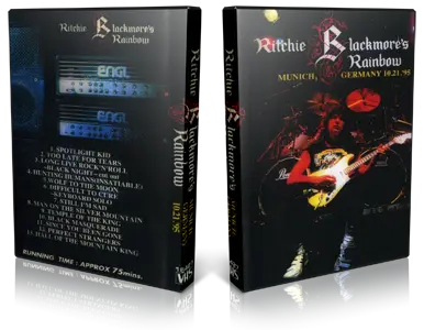 Artwork Cover of Rainbow 1995-10-21 DVD Munich Audience