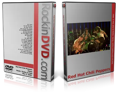 Artwork Cover of Red Hot Chili Peppers 2002-11-05 DVD Osaka Proshot