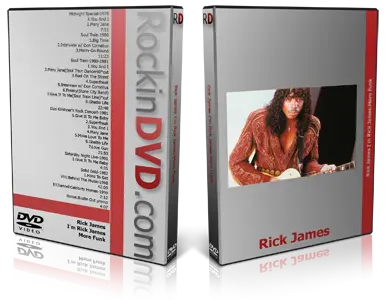 Artwork Cover of Rick James Compilation DVD Im Rick James More Funk Proshot