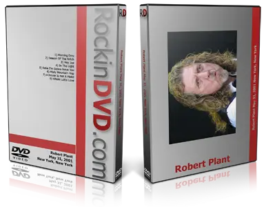 Artwork Cover of Robert Plant 2001-05-31 DVD New York City Proshot