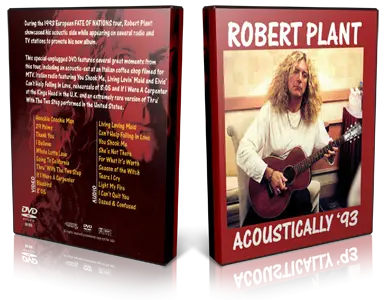 Artwork Cover of Robert Plant Compilation DVD Acoustically 1993 Proshot