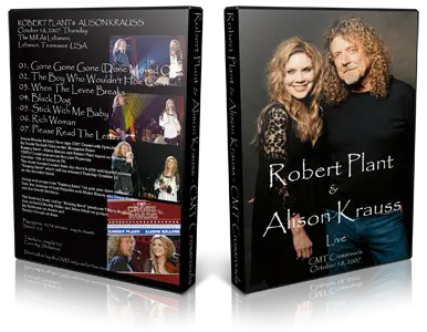 Artwork Cover of Robert Plant Compilation DVD Crossroads 2008 Proshot