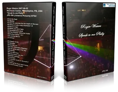 Artwork Cover of Roger Waters 2007-06-02 DVD Philadelphia Audience