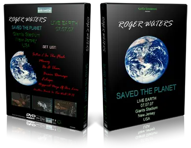 Artwork Cover of Roger Waters 2007-07-07 DVD New Jersey Proshot