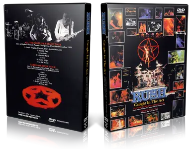 Artwork Cover of Rush 1975-11-15 DVD Rockford Audience