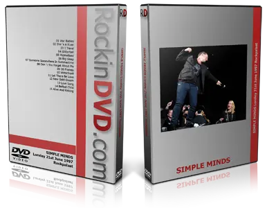 Artwork Cover of Simple Minds 1997-06-21 DVD Rockpalast Proshot