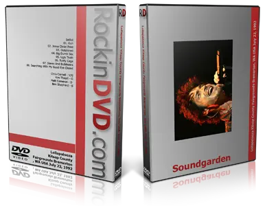 Artwork Cover of Soundgarden 1992-07-22 DVD Lollapalooza Proshot