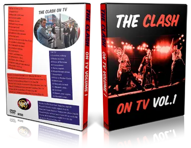 Artwork Cover of The Clash Compilation DVD Clash On TV Vol 1 Proshot