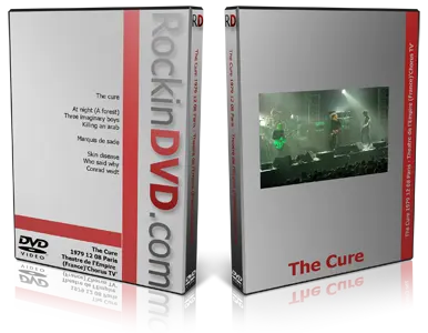 Artwork Cover of The Cure 1979-12-08 DVD Paris Proshot