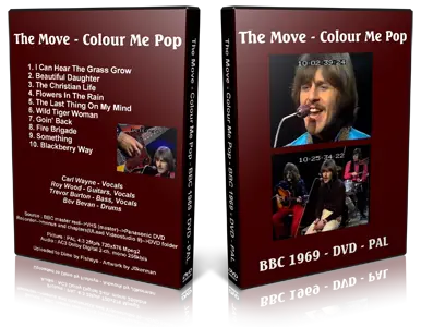 Artwork Cover of The Move Compilation DVD Colour Me Pop Proshot