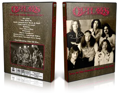 Artwork Cover of The Outlaws Compilation DVD Live In Houston Texas 1977 Proshot