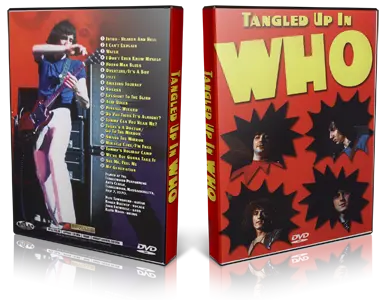 Artwork Cover of The Who 1970-07-07 DVD Tanglewood Proshot